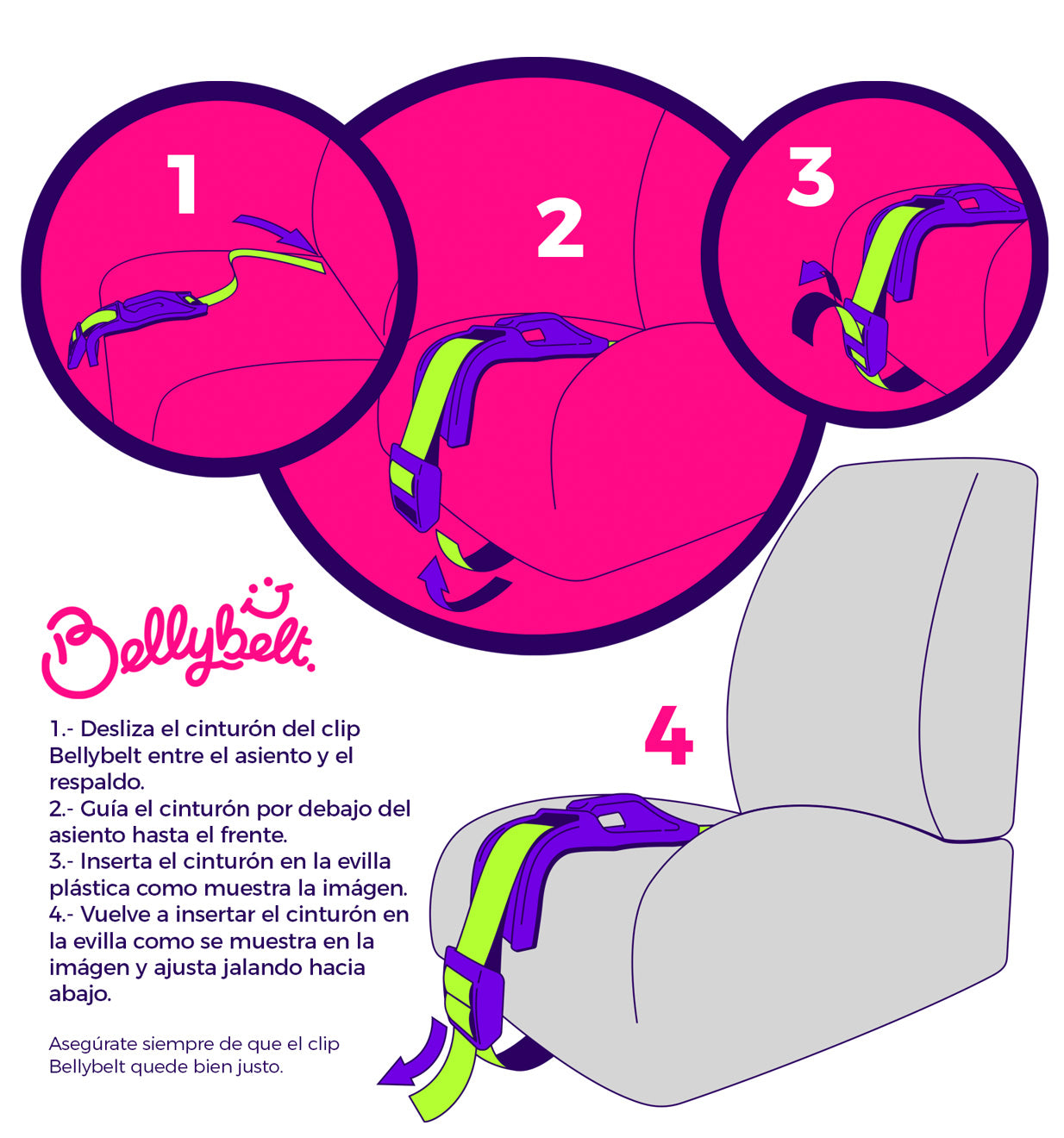Bellybelt clip